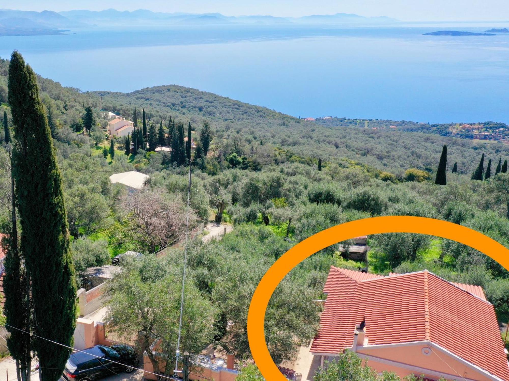 Villa Evmaria With Private Swimming Pool Σπαρτύλας Εξωτερικό φωτογραφία