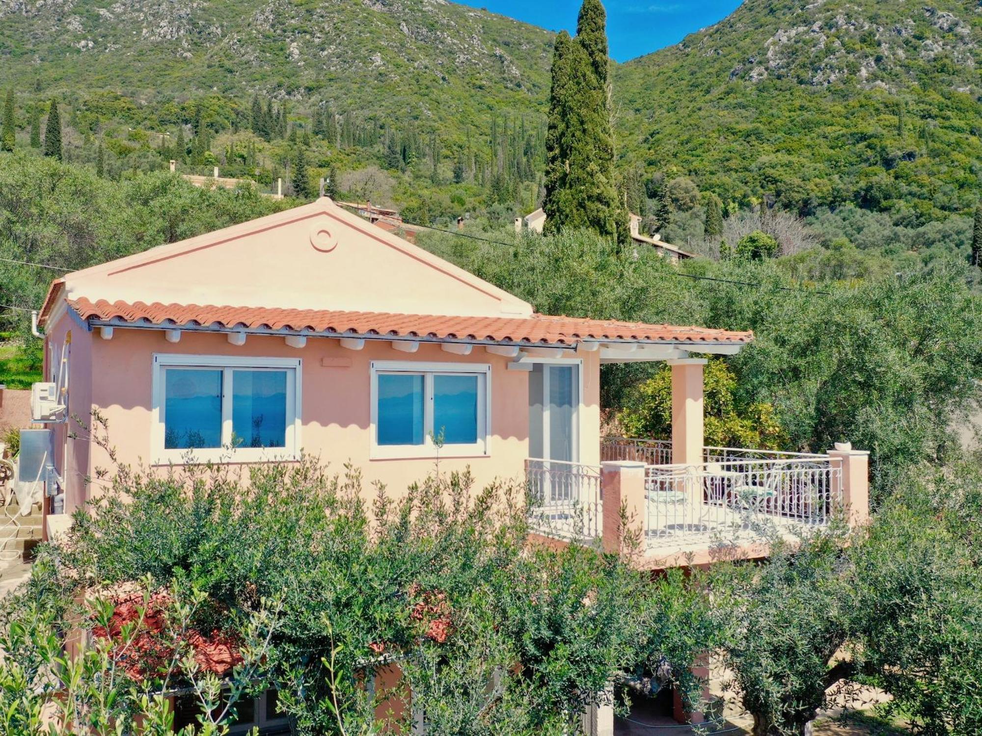 Villa Evmaria With Private Swimming Pool Σπαρτύλας Εξωτερικό φωτογραφία