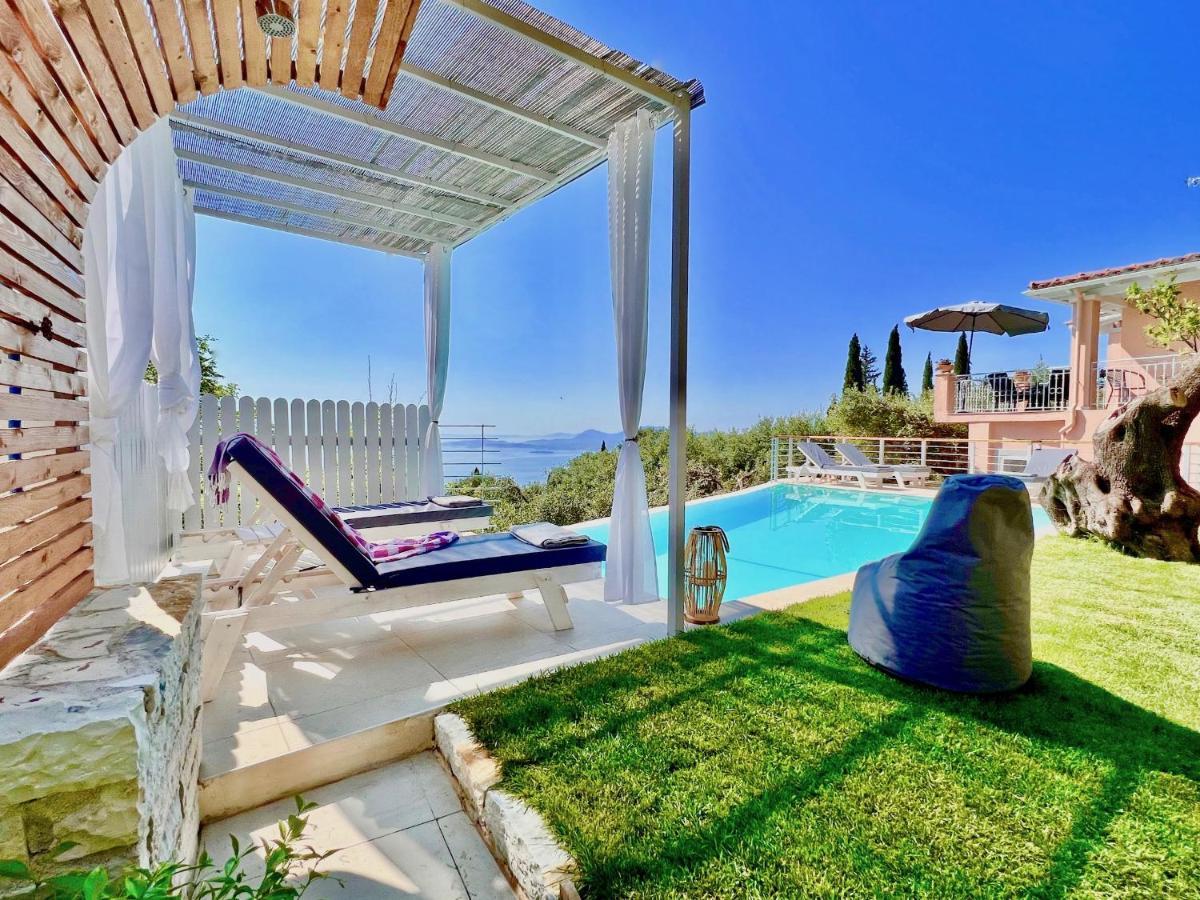 Villa Evmaria With Private Swimming Pool Σπαρτύλας Εξωτερικό φωτογραφία