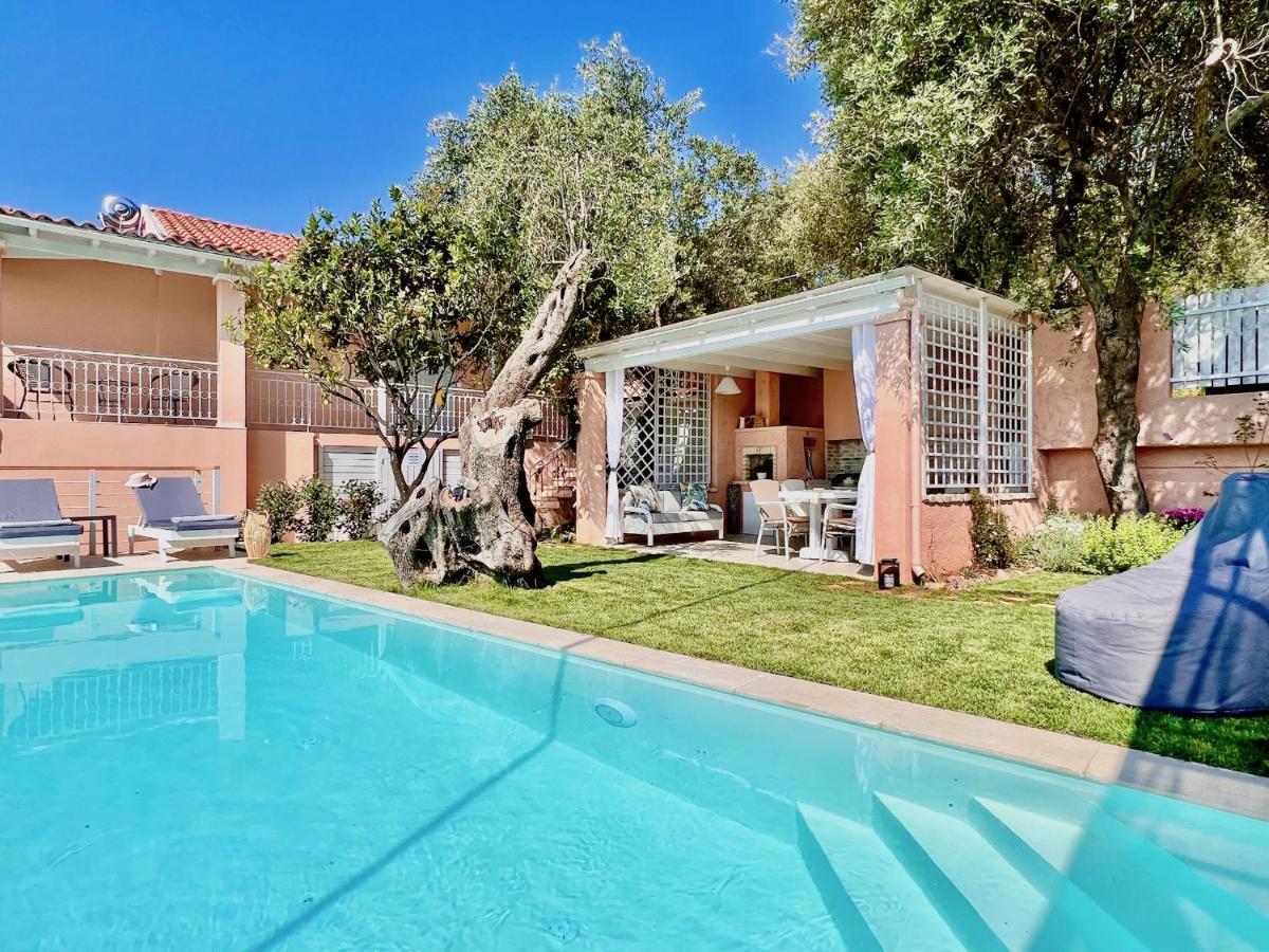 Villa Evmaria With Private Swimming Pool Σπαρτύλας Εξωτερικό φωτογραφία
