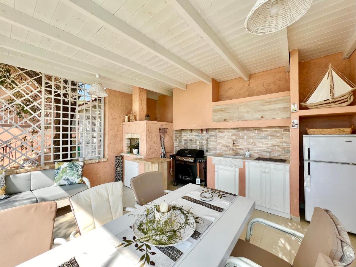 Villa Evmaria With Private Swimming Pool Σπαρτύλας Εξωτερικό φωτογραφία