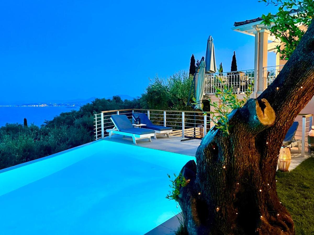 Villa Evmaria With Private Swimming Pool Σπαρτύλας Εξωτερικό φωτογραφία