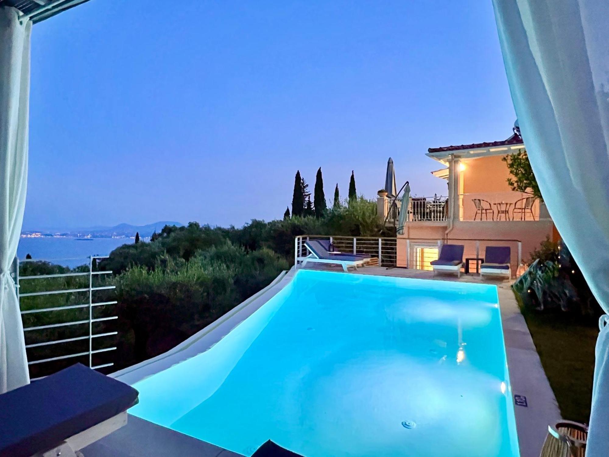 Villa Evmaria With Private Swimming Pool Σπαρτύλας Εξωτερικό φωτογραφία